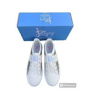 “Jellypop Los Angeles California Women’s Glitter Slip-on Sneakers Size 9.5”